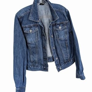 a.n.a Medium Wash Denim Jacket -Size XXL